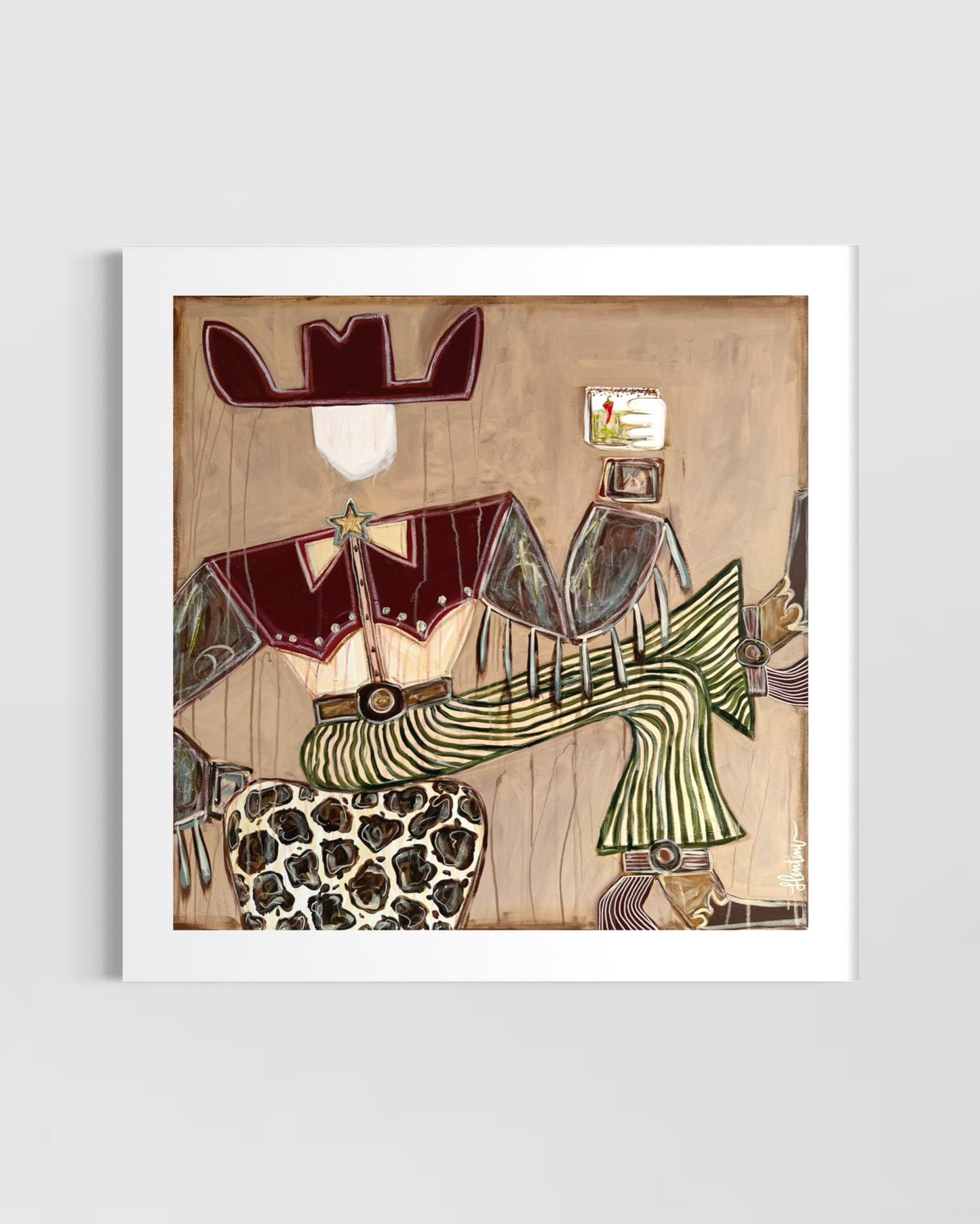 Sir Roscoe Wheeler - Fine Art Print