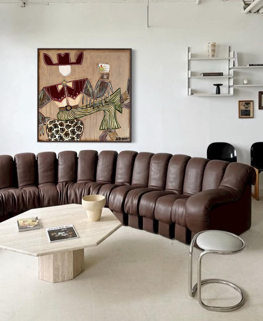 Sir Roscoe Wheeler - Framed Canvas Print