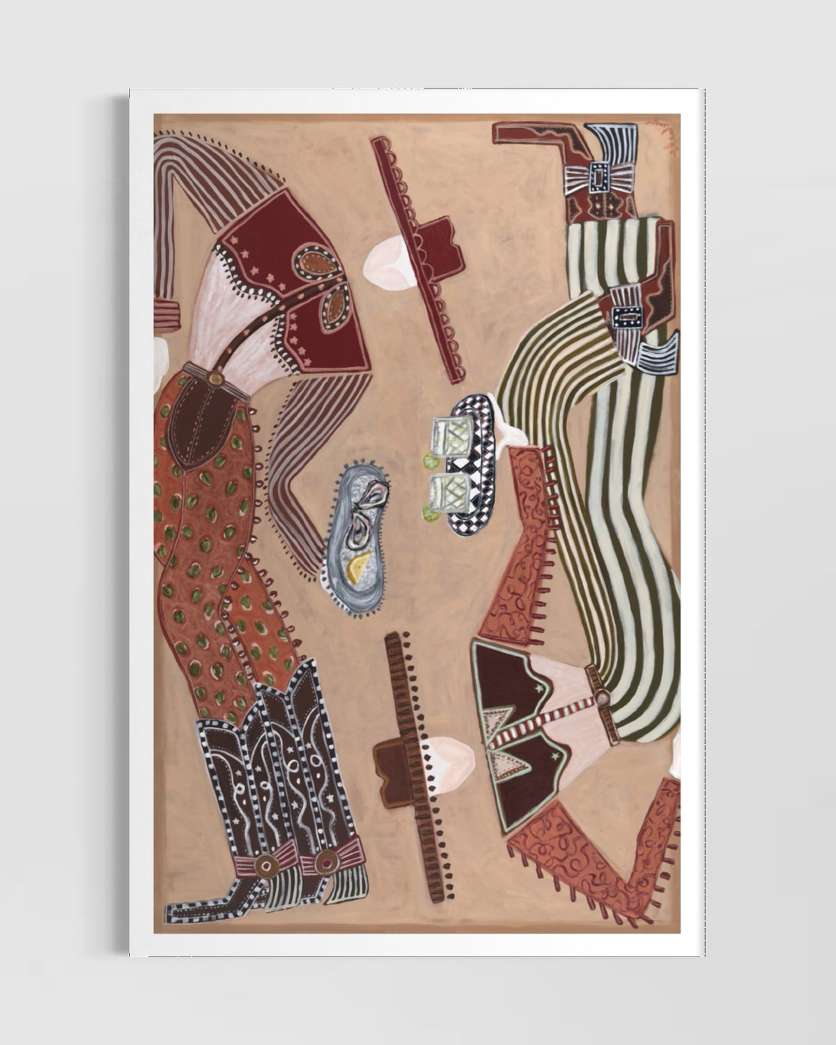 Two Margi’s, Two Oysters + a Good Time - Fine Art Print