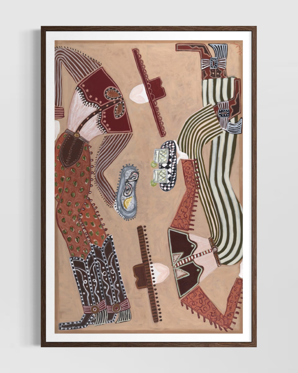 Two Margi’s, Two Oysters + a Good Time - Fine Art Print